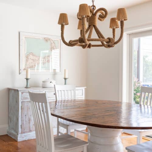 Nautique Cape Cod Interior Design Brewster Project - Dining Room