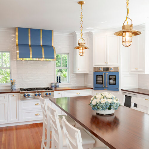 Nautique Cape Cod Interior Design Project Harwich Port - Kitchen
