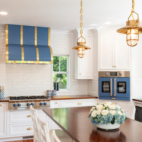 Nautique Cape Cod Interior Design Project Harwich Port - Kitchen