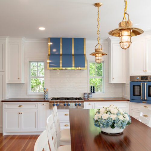 Nautique Cape Cod Interior Design Project Harwich Port - Kitchen